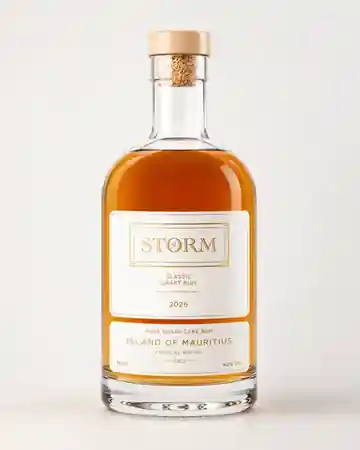 STORM RUMS original bottle view